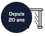 Depuis 20 ans 